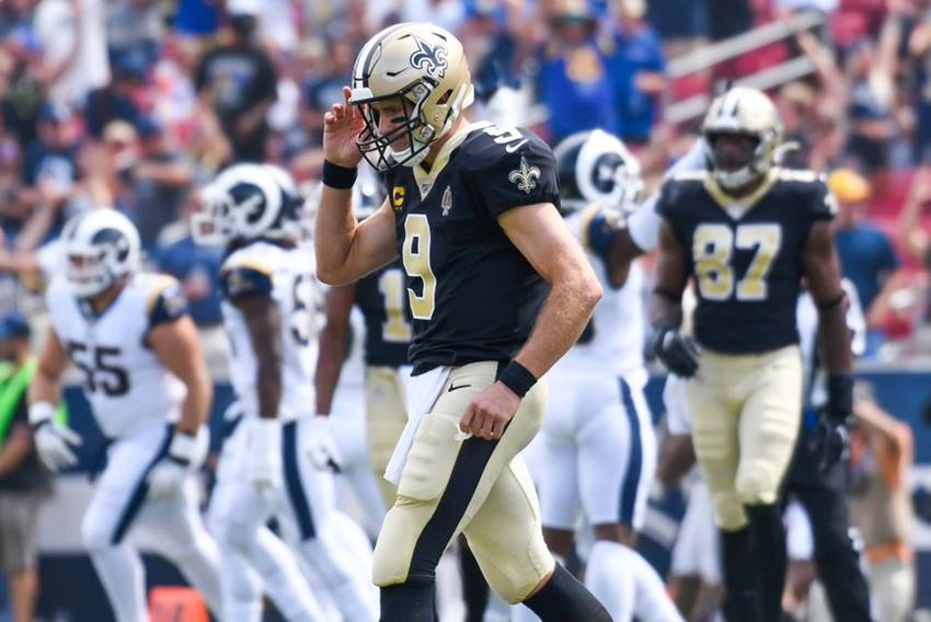 Report: Saints QB Drew Brees' goal is to return vs. Cardinals