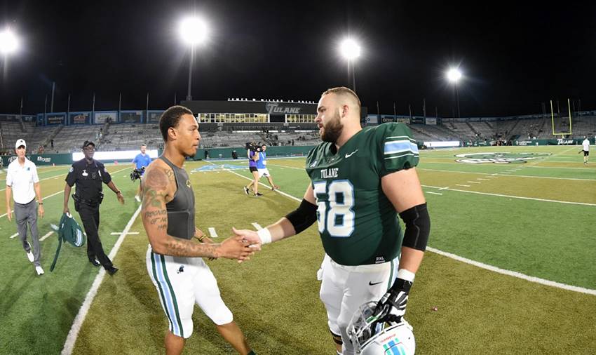 Tulane football provides connection for donor, cancer patient
