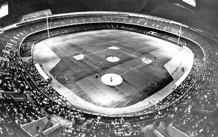 Superdome Baseball Game Photo