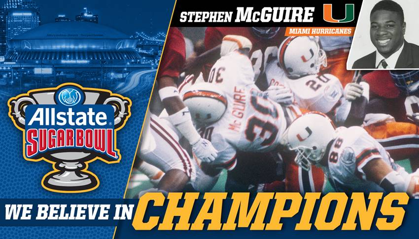 The Allstate Sugar Bowl Believes in Champions – McGuire – City Sports