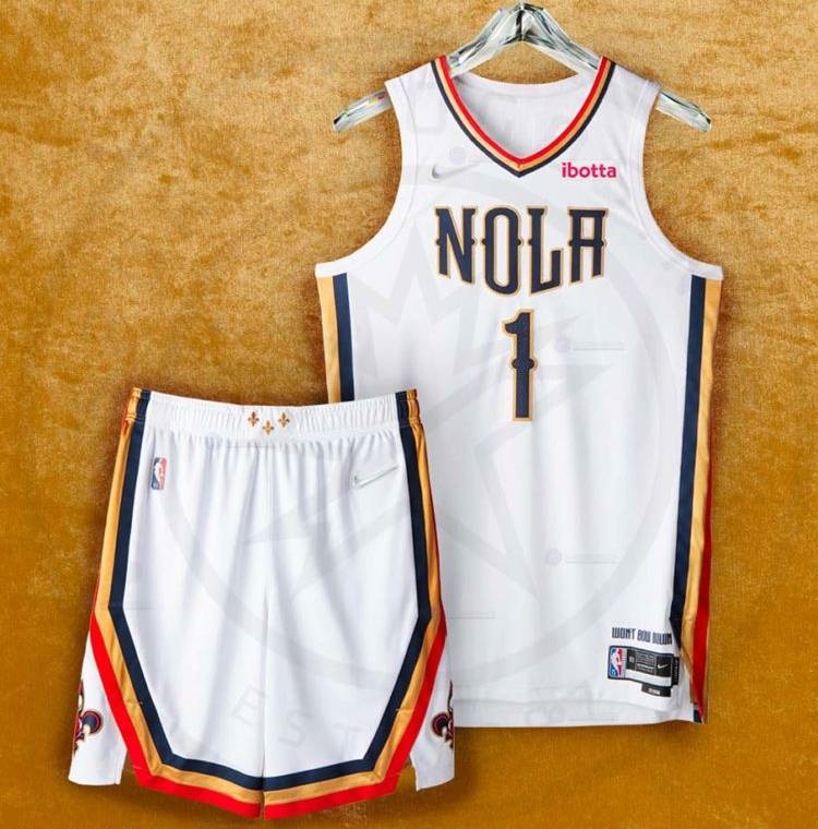 new orleans pelicans jersey history