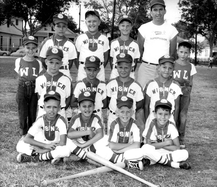 1957 Wisner Playground 10-and-under boys baseball city champions