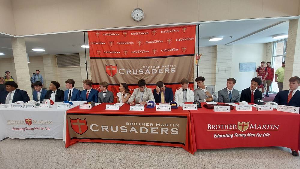 Brother Martin signing day, April 28th 2022