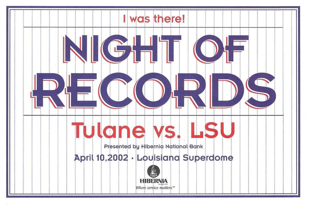 Night of Records Placard - 04-10-2022