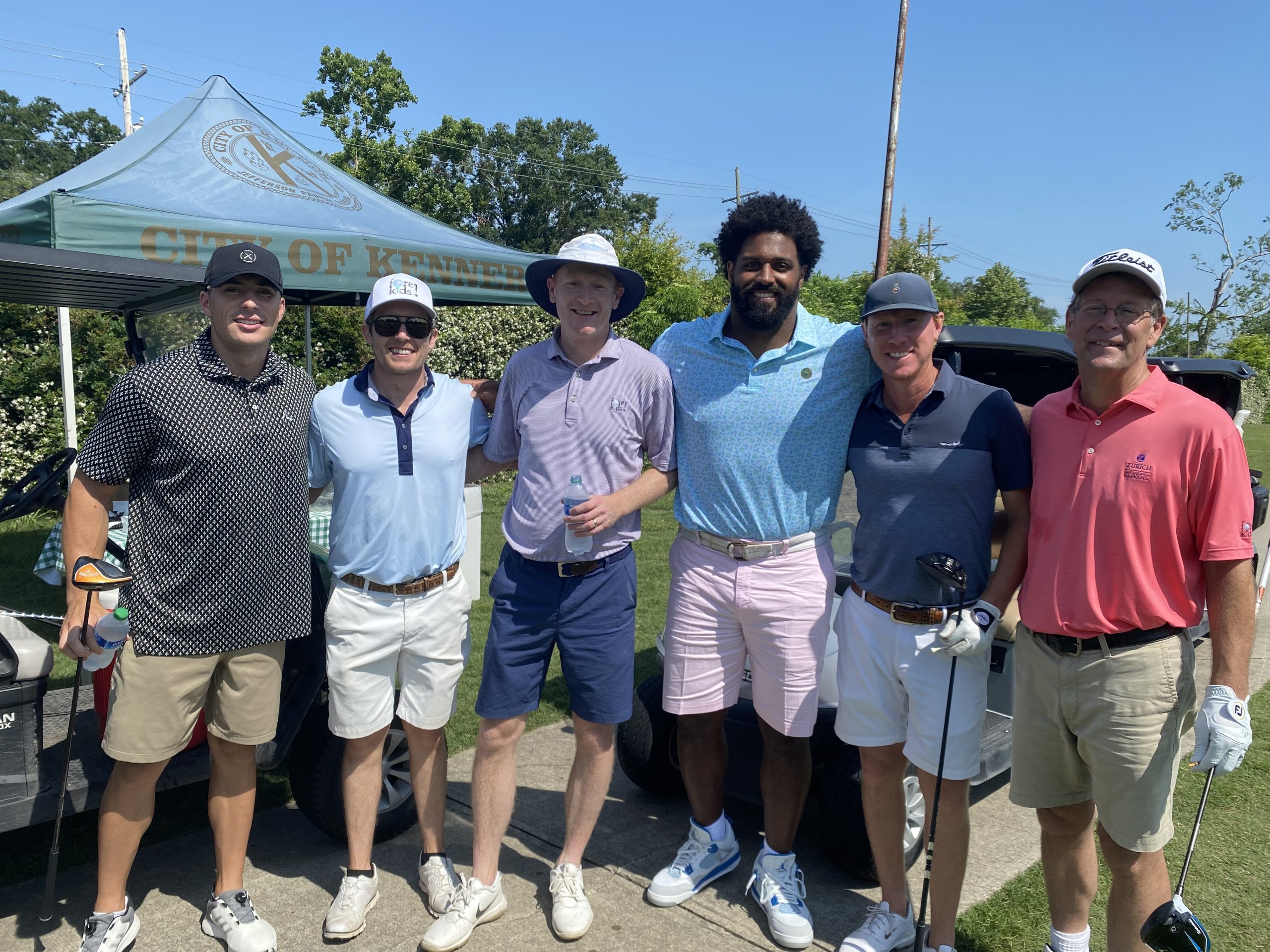 Fore!Kids Foundation team at SHOF golf 2022
