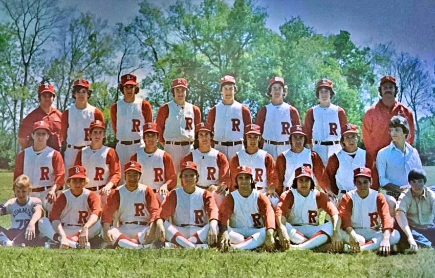 1974 Rummel baseball team photo