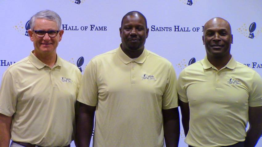 Kevin Mangum, Devery Henderson, Fred McAfee