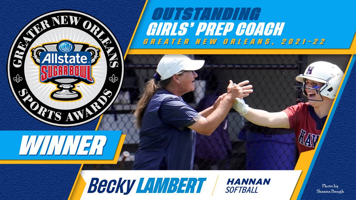 Girls Prep Coach Winner - Becky Lambert of Hannan