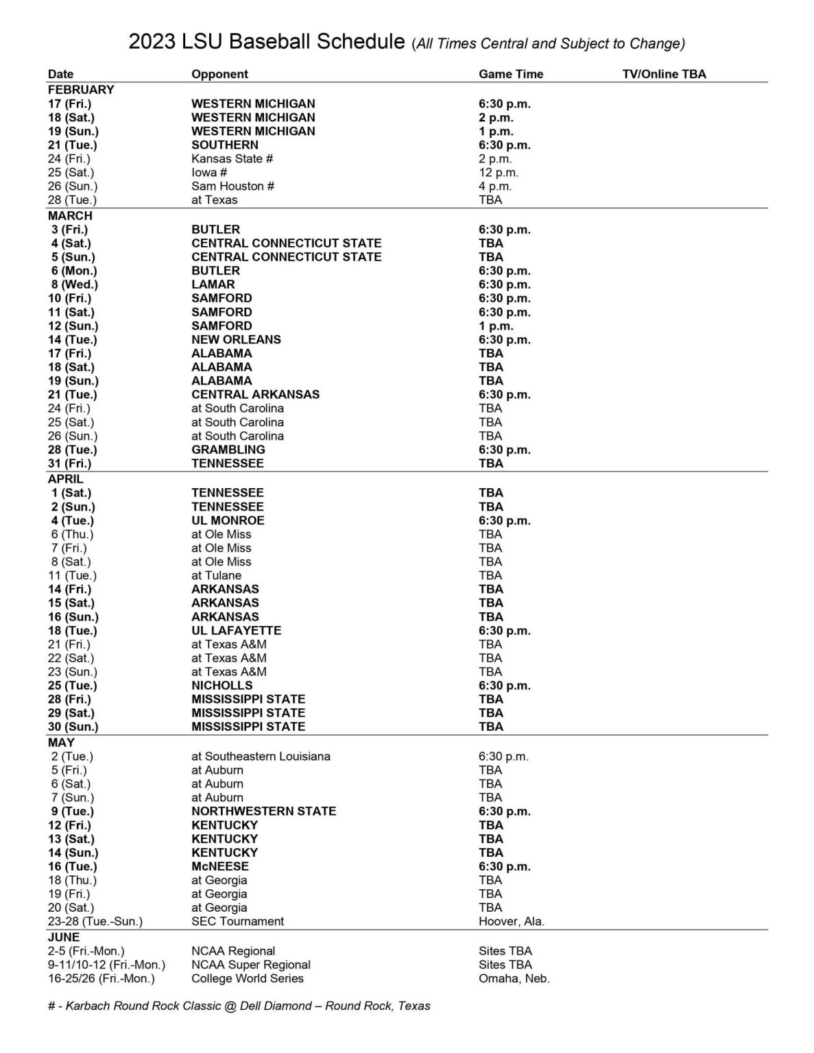 Lsu Schedule 2024 Printable Pdf Free Clem Selena