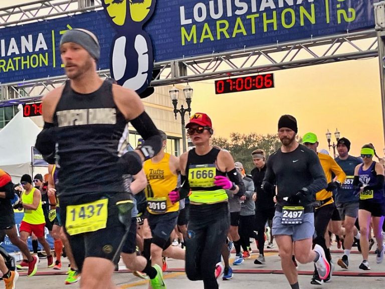 Runners across the globe go the distance at 2023 Louisiana Marathon and