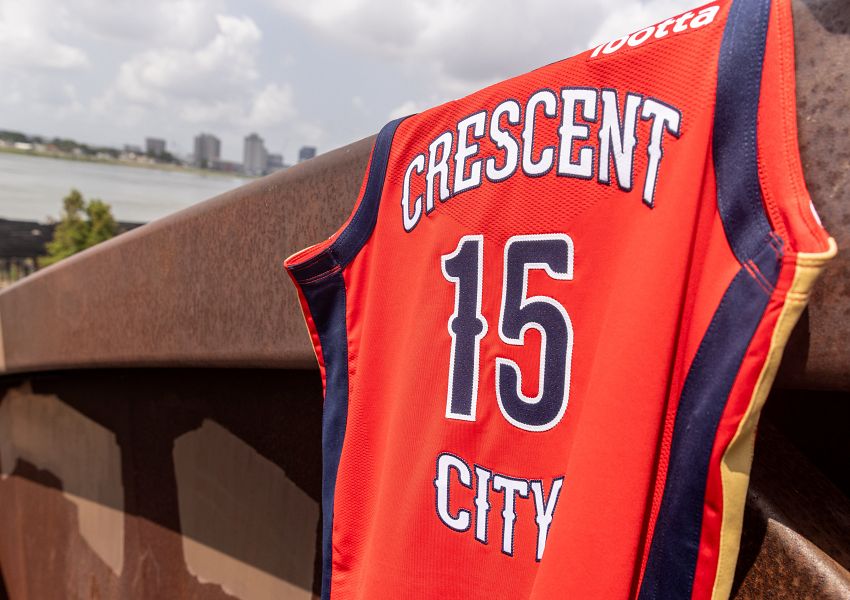 Pelicans special Crescent City jersey