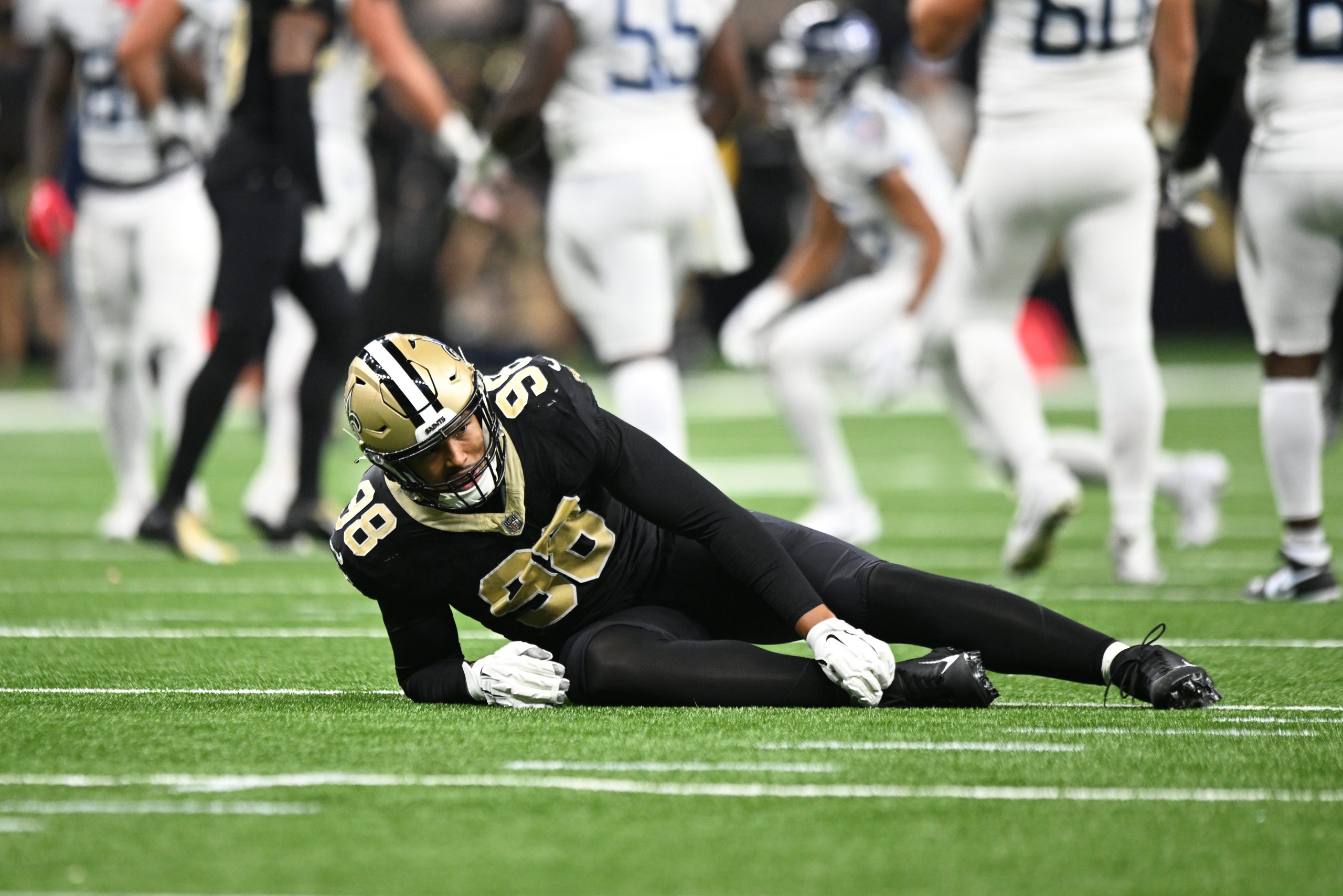 Defensive end Payton Turner stood out for New Orleans Saints, who