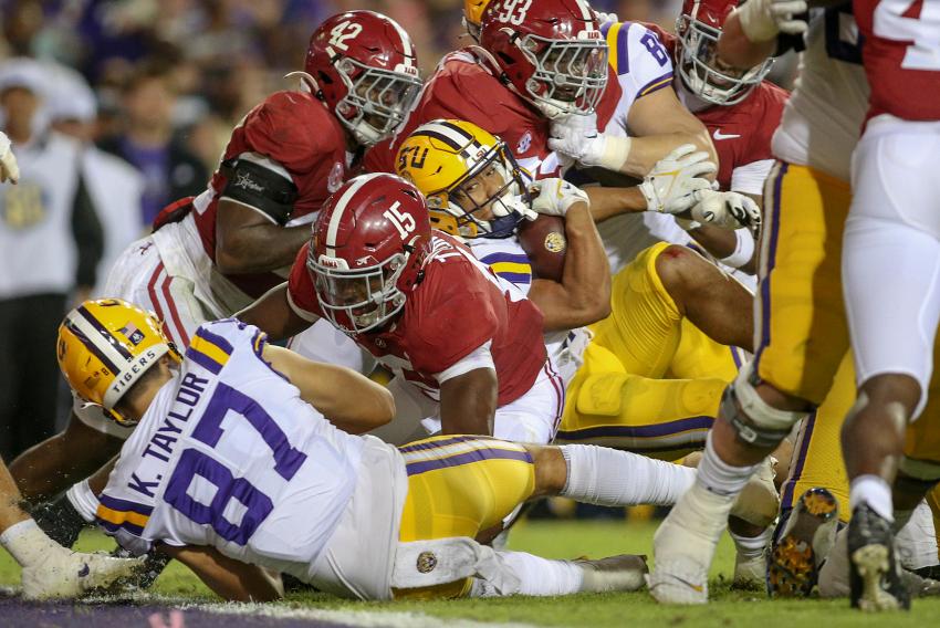 Misleading College Football Scores, Week 10: Alabama-LSU Could Have Been  Much Worse